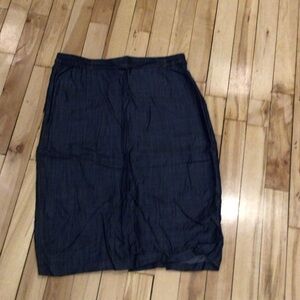 Elegant Tencenl Blue Jean Women's Skirt